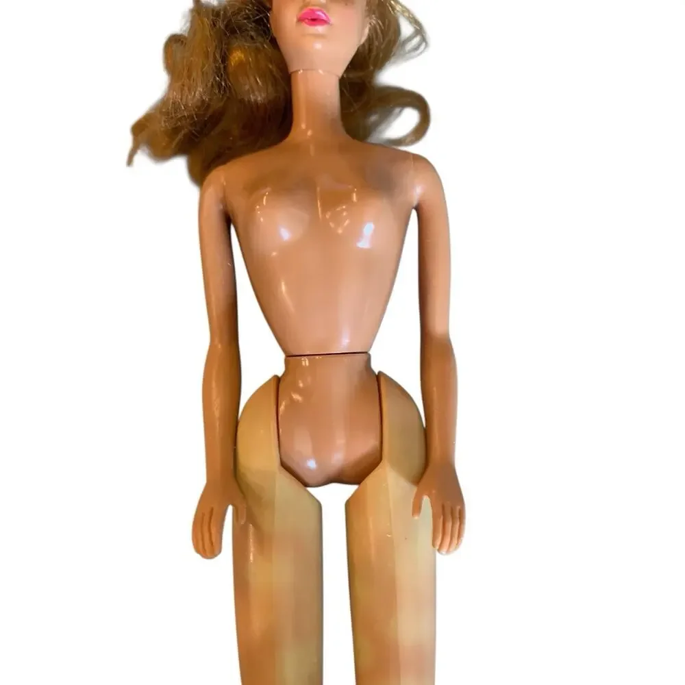 VTG 1966 Barbie Doll Twist Turn Red Hair Freckles‎ Bendable Knees Legs Arms READ